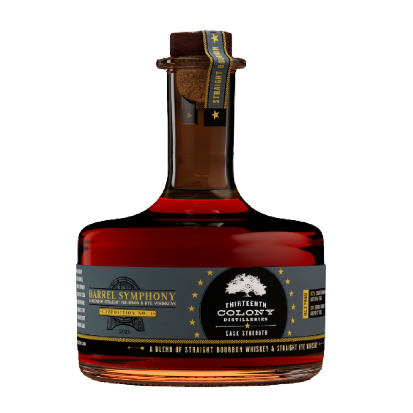 THIRTEENTH COLONY WHISKEY CASK STRENGTH BARREL SYMPHONY COMPOSITION NO 1 GEORGIA 750ML