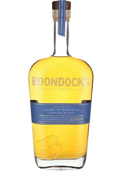 Boondocks 11 Year Old Cask Strength Kentucky Straight Bourbon Whiskey