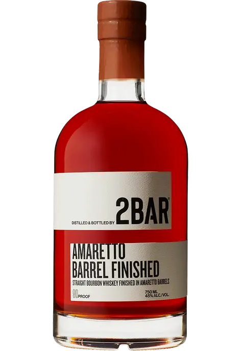 2BAR BOURBON STRAIGHT AMARETTO BARREL FINISHED WASHINGTON 750ML LIQ