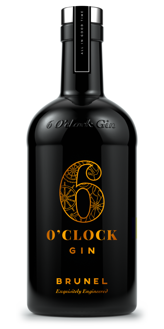 6 OCLOCK GIN BRUNEL ENGLAND 750ML Spirits