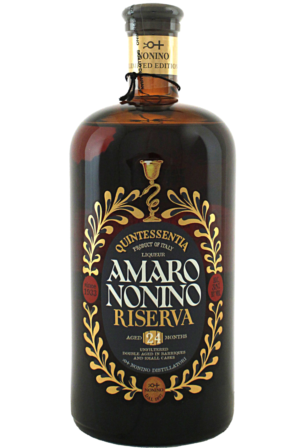 AMARO NONINO LIQUEUR QUINTESSENTIA RISERVA LIMITED EDITION ITALY 750ML LIQ