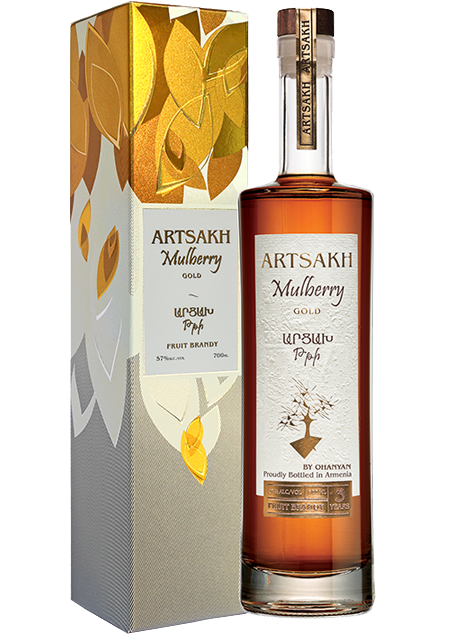 ARTSAKH BRANDY MULBERRY GOLD ARMENIA 700ML LIQ