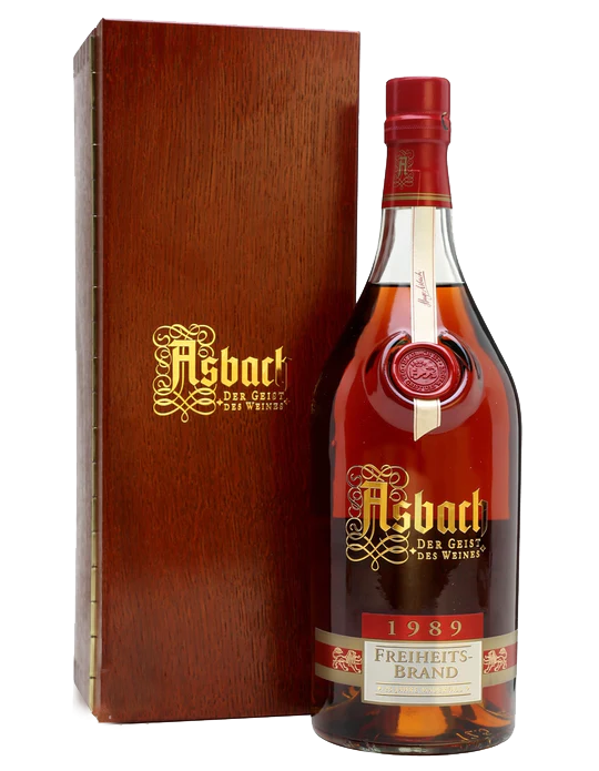 ASBACH BRANDY DER GRIST DES WEINE FREIHEITSBRAND GERMANY 750ML LIQ
