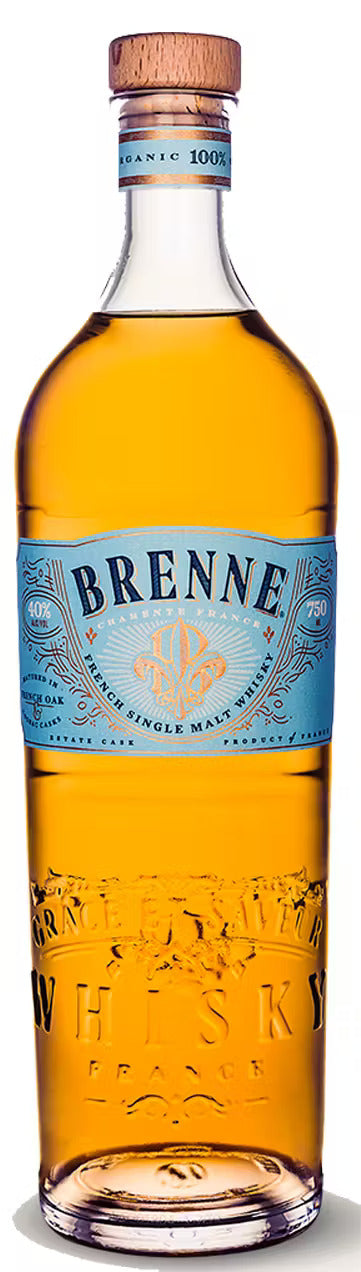BRENNE WHISKY SINGLE MALT FINISHED IN COGNAC BARREL FRANCE 750ML Spirits