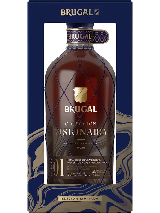 BRUGAL RUM COLECCION VISIONARIA LIMITED EDITION #1 DOMINCAN REPUBLIC 700ML LIQ