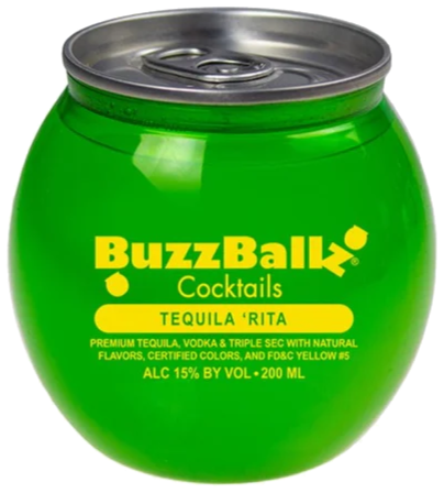 BUZZBALLZ MIXED DRINKS TEQUILA RITA 200ML LIQ