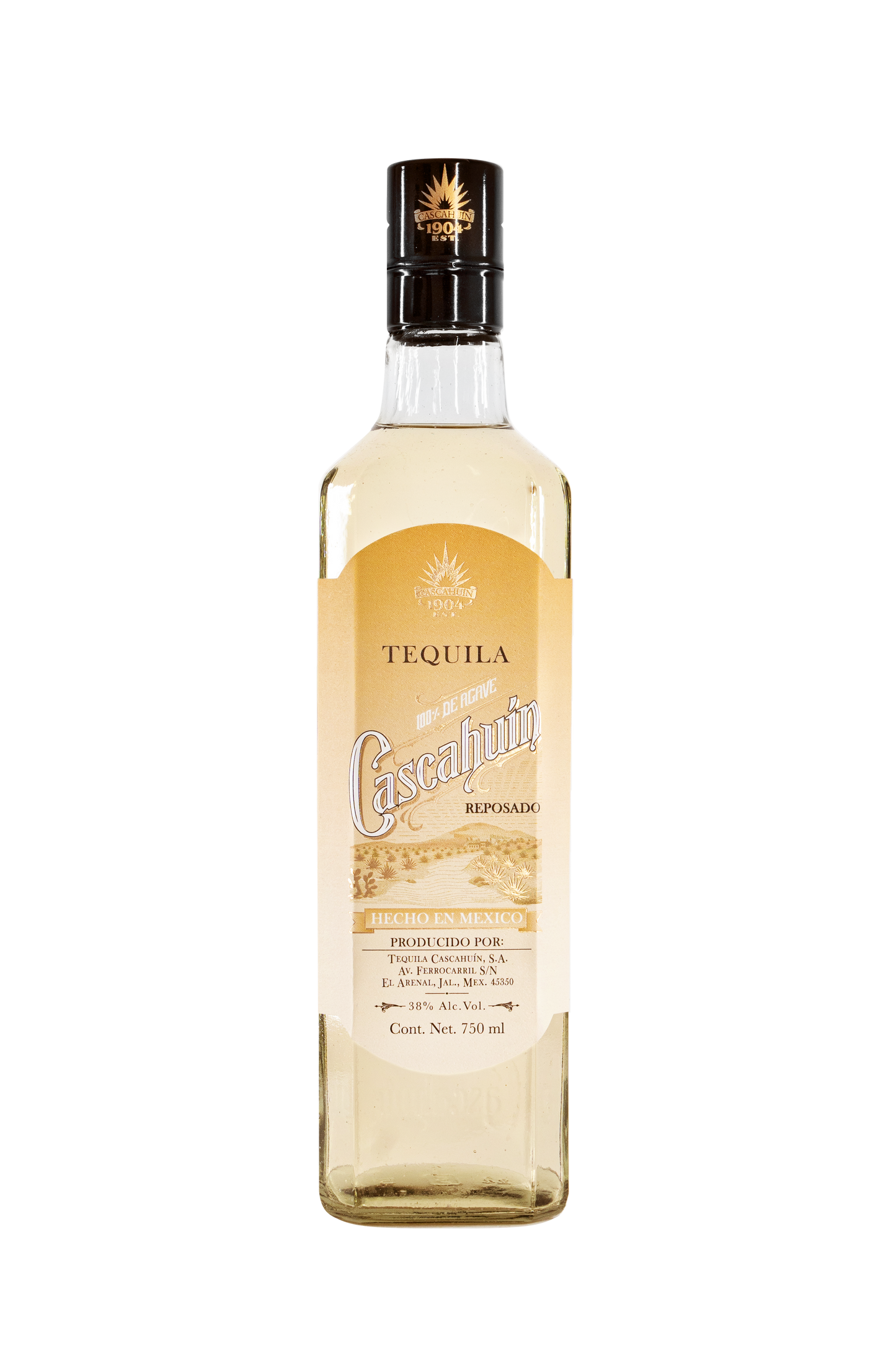 CASCAHUIN TEQUILA REPOSADO 750ML LIQ