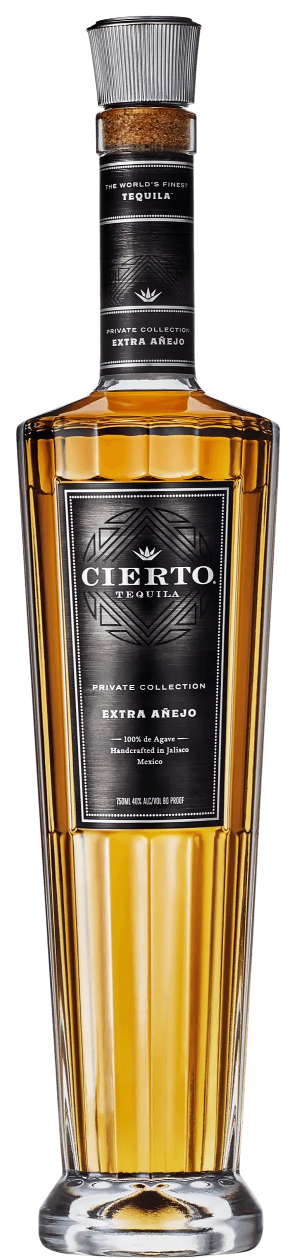 CIERTO TEQUILA EXTRA ANEJO PRIVATE 750ML LIQ