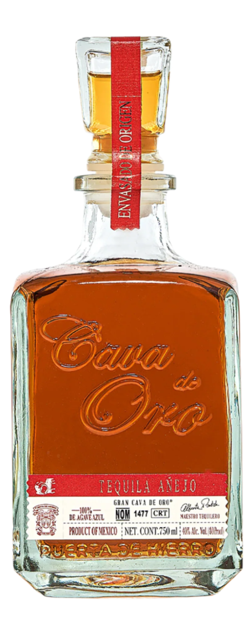 Cava De Oro Tequila Anejo 750ML - Remedy Liquor