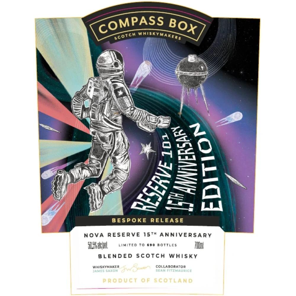 COMPASS BOX NOVA RESERVE SCOTCH BLENDED 15TH ANNIVERSARY BESPOKE RELEASE 700ML LIQ