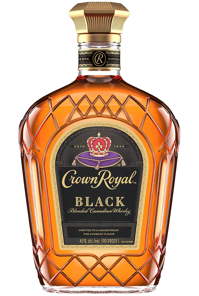 CROWN ROYAL WHISKY BLENDED BLACK CANADA 1LI LIQ