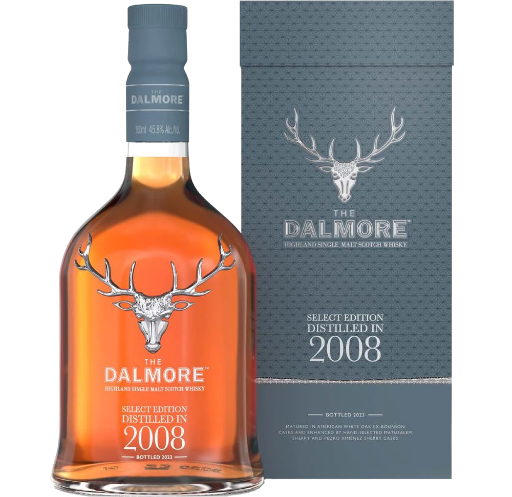 Dalmore Single Malt Scotch 2008 Distilled 15 Year Luxury Scotch