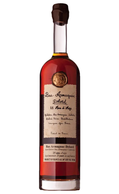 DELORD BAS ARMAGNAC 25YR FRANCE 750ML Spirits