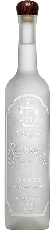 DE LA TORRE TEQUILA BLANCO RESERVA 750ML LIQ