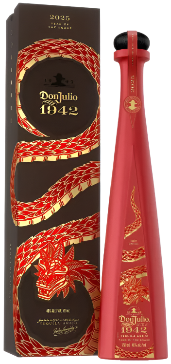 DON JULIO 1942 LUNAR NEW YEAR TEQUILA ANEJO 2025 EDITION 750ML LIQ