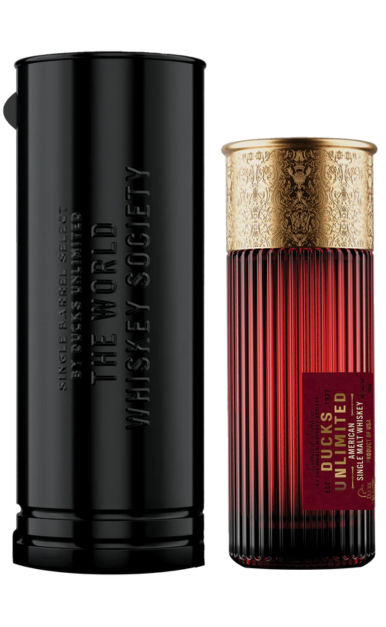 DUCKS UNLIMITED WHISKEY SINGLE MALT AMERICAN LIMITED EDITION SHOTGUN SHELL 750ML LIQ