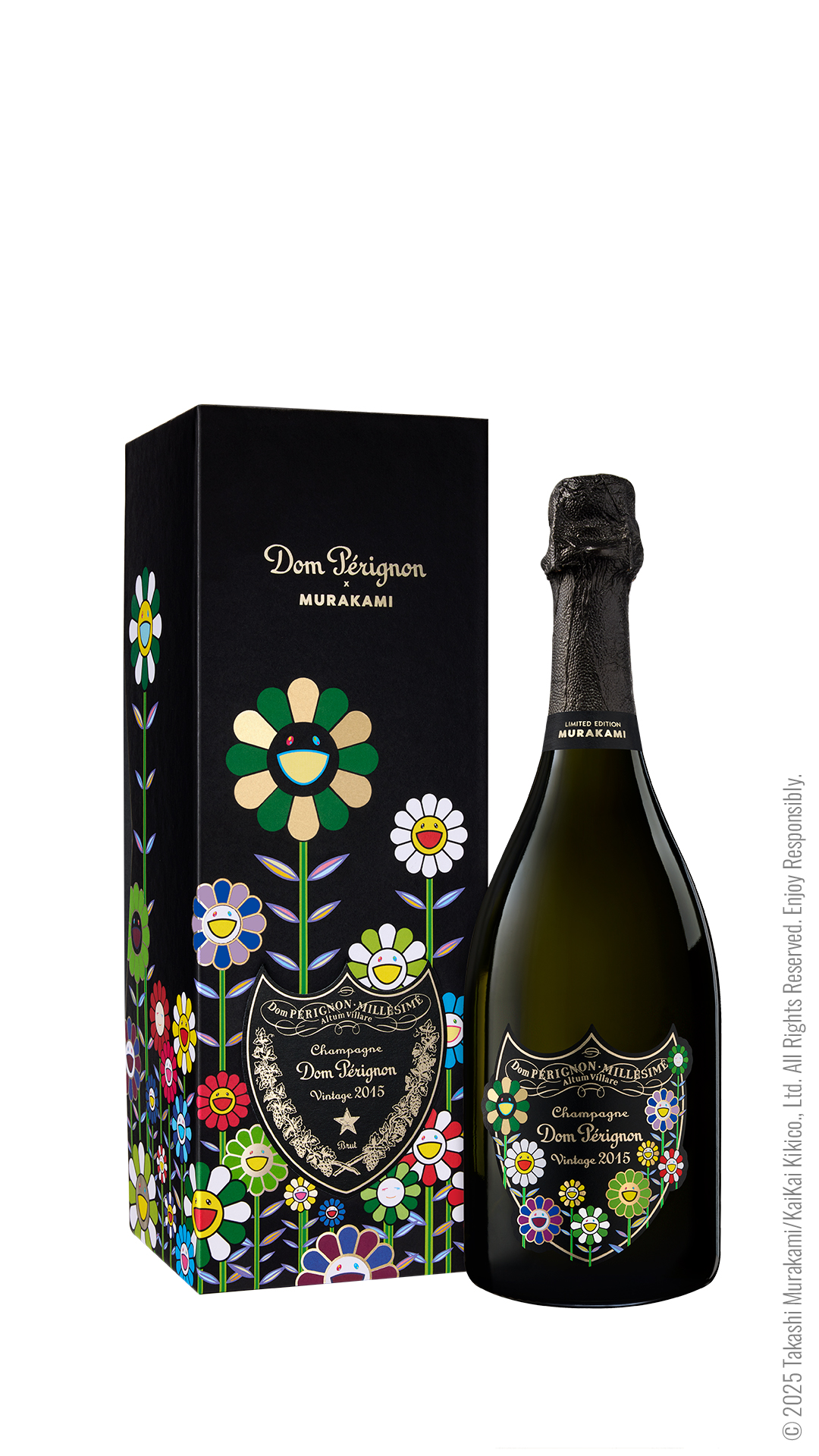 Dom Perignon Champagne Brut Takashi Murakami Edition 2015