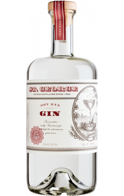 ST GEORGE GIN DRY RYE 750ML Spirits