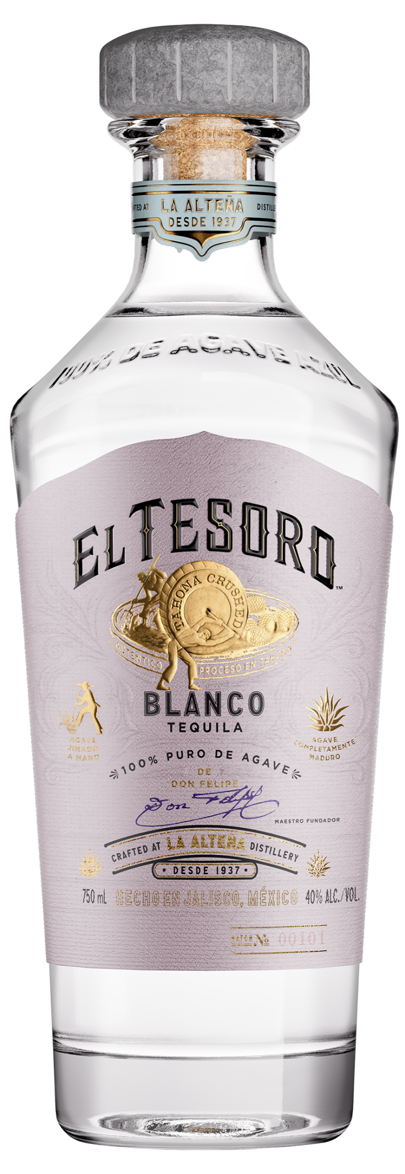EL TESORO TEQUILA BLANCO 750ML Spirits