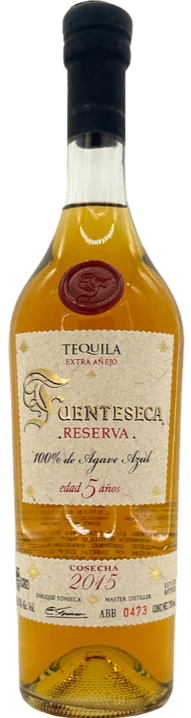 FUENTESECA TEQUILA EXTRA ANEJO RESERVA 5YR 750ML LIQ