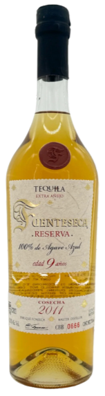 FUENTESECA TEQUILA RESERVA EXTRA ANEJO 9YR 2011 VTG 750ML LIQ