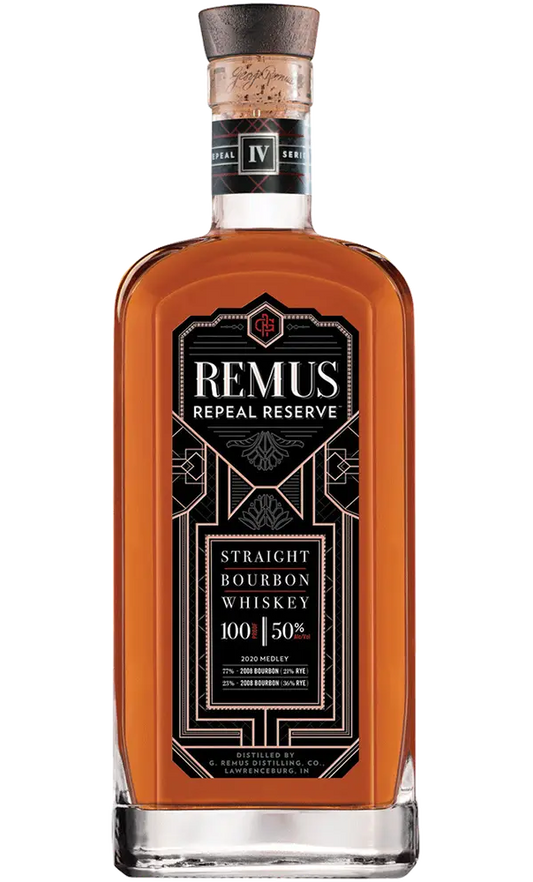 GEORGE REMUS BOURBON STRAIGHT REPEAL RESERVE VII SERIES INDIANA 750ML