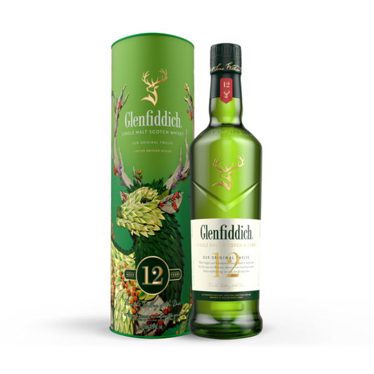 GLENFIDDICH SCOTCH SINGLE MALT 12YR 750ML Spirits