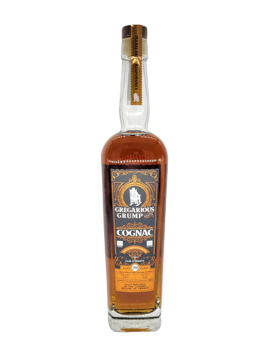 Gregarious Grump Cognac Cask Strength 30YR 750ML - Remedy Liquor
