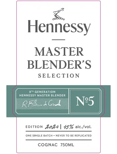 HENNESSY COGNAC MASTER BLENDER SELECTION 5 750ML LIQ