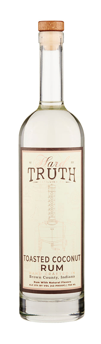 HARD TRUTH RUM TOASTED COCONUT INDIANA 750ML LIQ