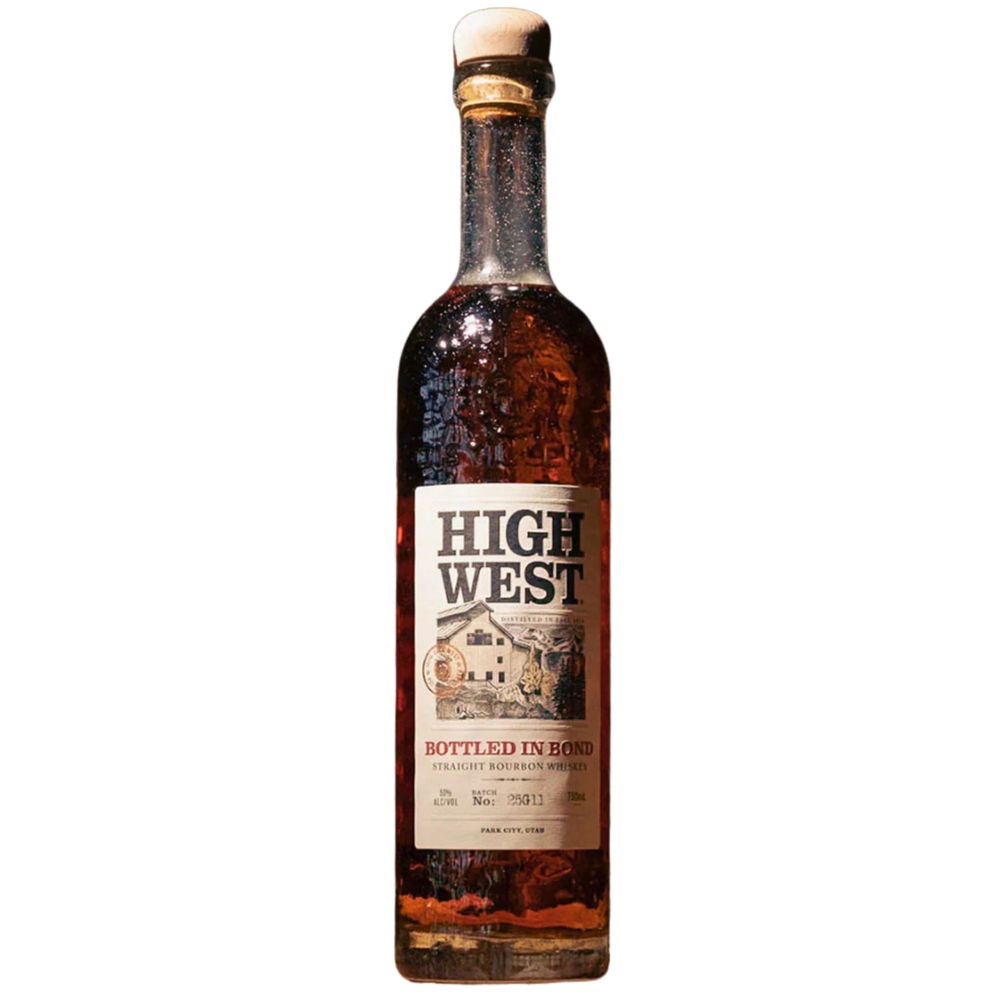 HIGH WEST BOURBON BOTTLED IN BOND UTAH 750ML LIQ