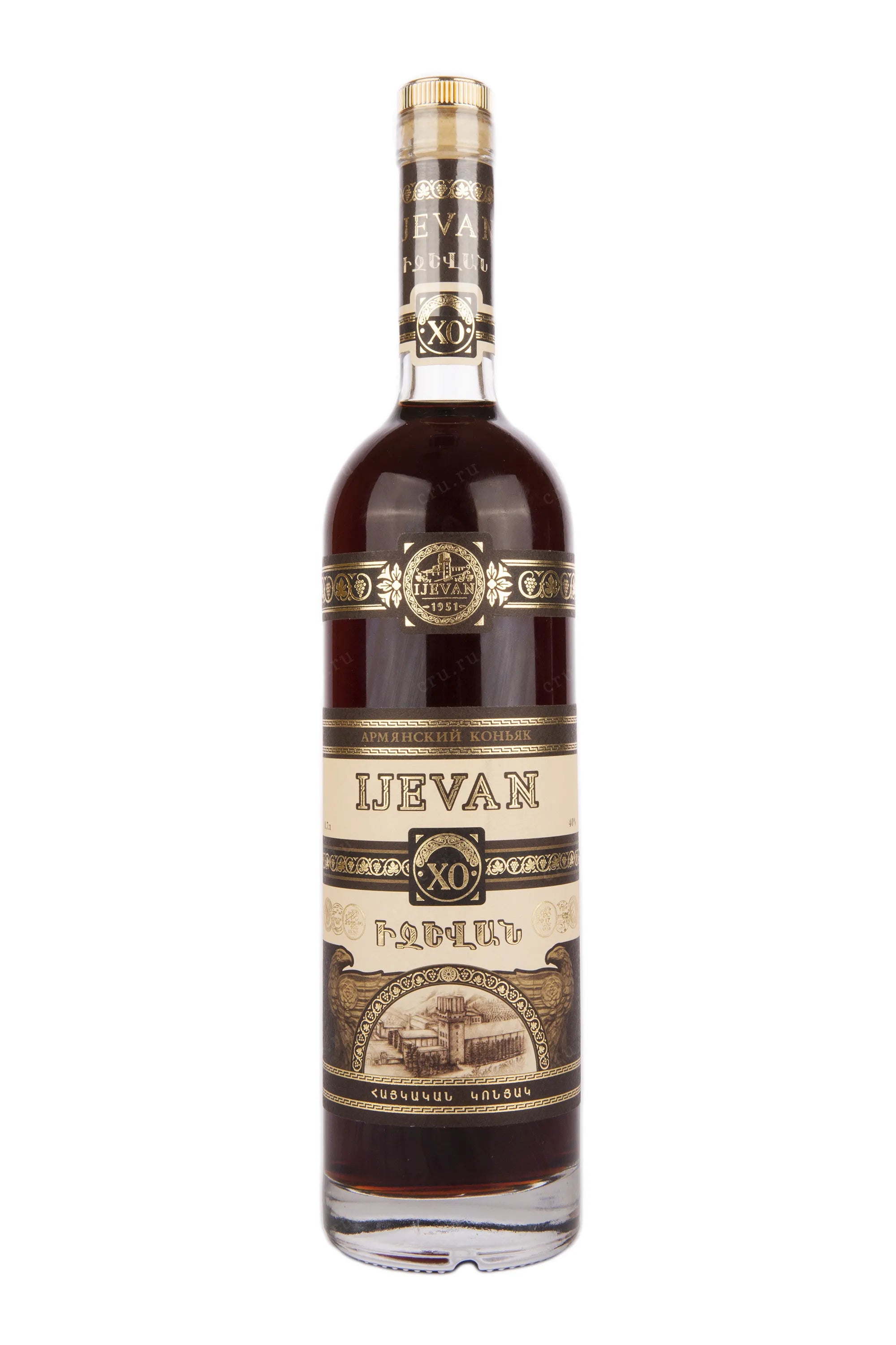 Ijevan Brandy XO Armenia 10YR 750ML - Remedy Liquor