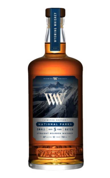 WYOMING WHISKEY BOURBON SMALL BATCH LIMITED NATIONAL PARKS NO3 EDITION WYOMING 5YR 750ML LIQ