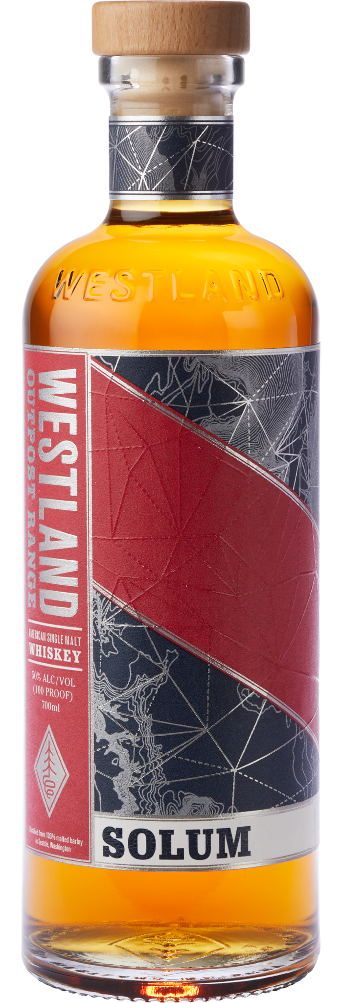 WESTLAND WHISKEY SINGLE MALT SOLUM OUTPOST RANGE 3RD EDITION WASHINGTON 700ML LIQ