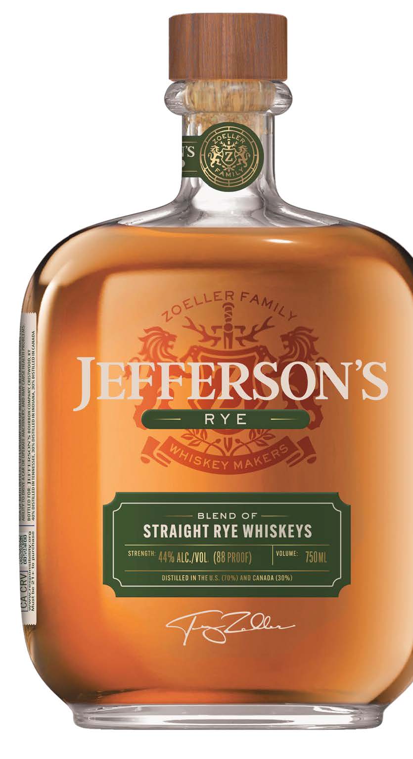 JEFFERSONS WHISKEY RYE KENTUCKY 750ML LIQ
