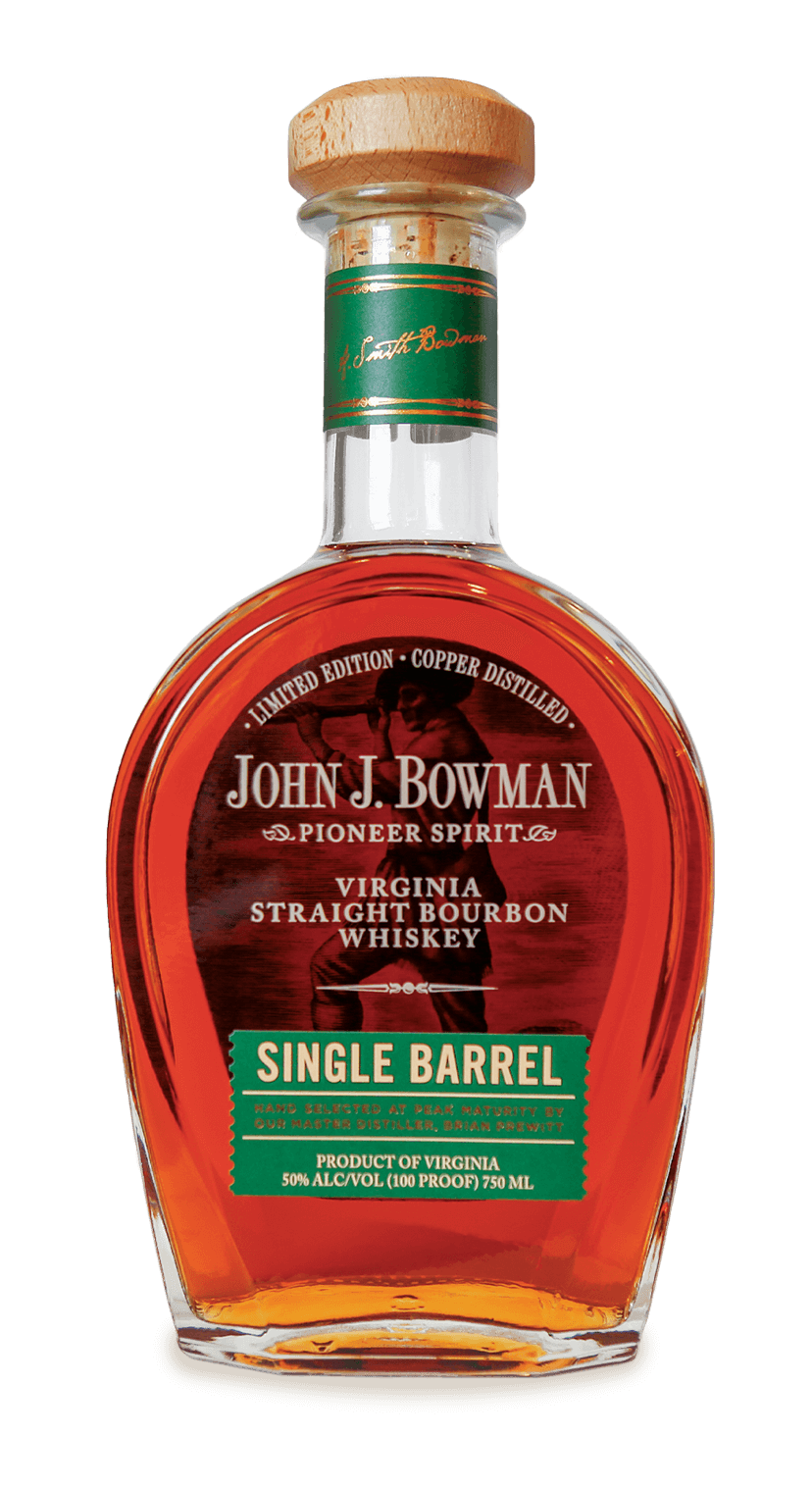 JOHN J BOWMAN BOURBON SINGLE BARREL 100PF 750ML Spirits