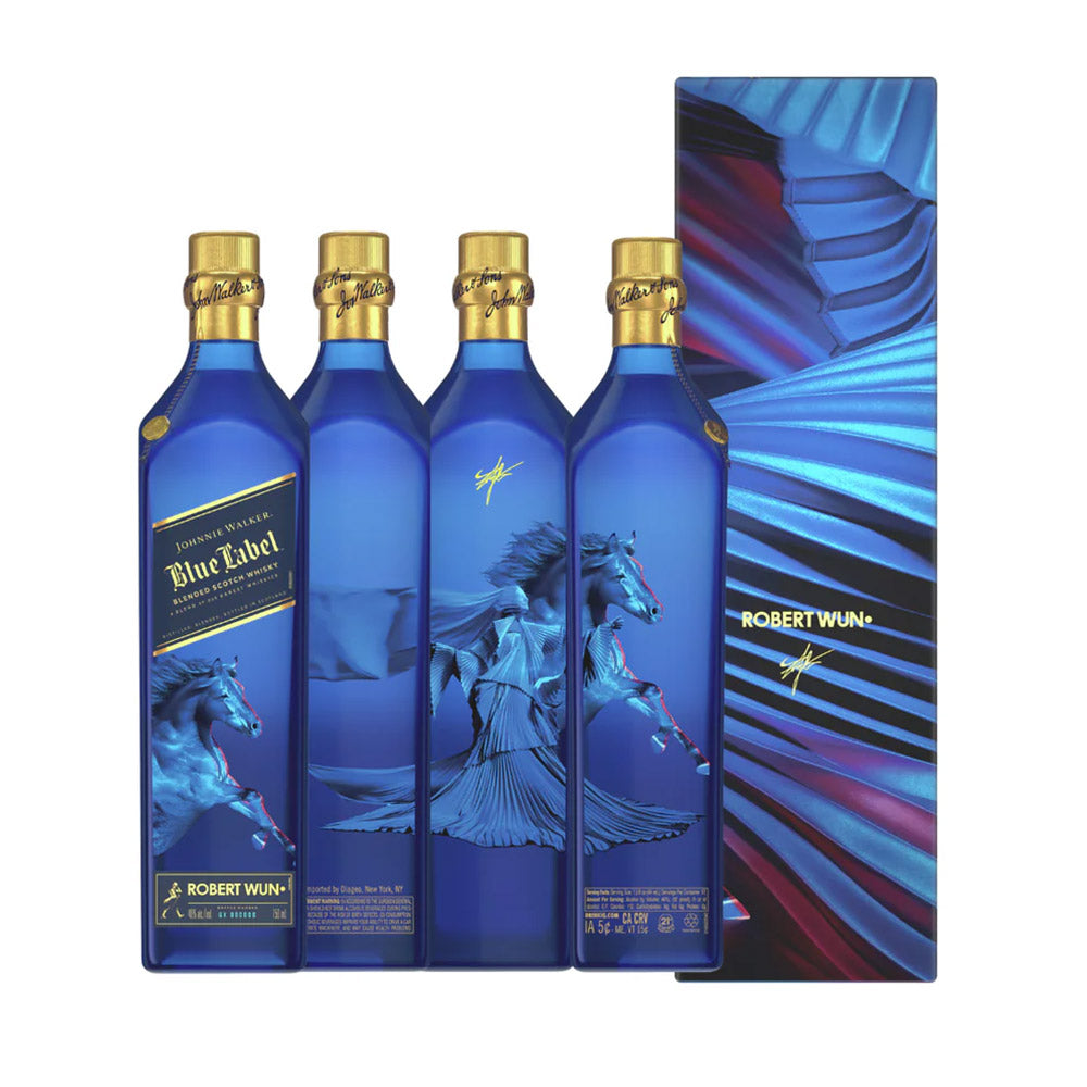 JOHNNIE WALKER BLUE LABEL SCOTCH BLENDED LIMITED LUNAR YEAR OF THE HORSE EDITION 750ML LIQ