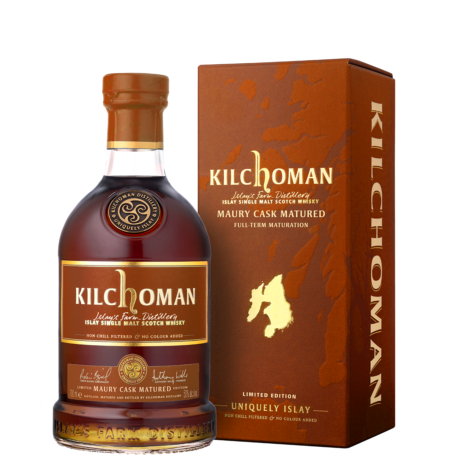 Kilchoman Scotch Single Malt Maury Cask Islay 700ML – Remedy Liquor