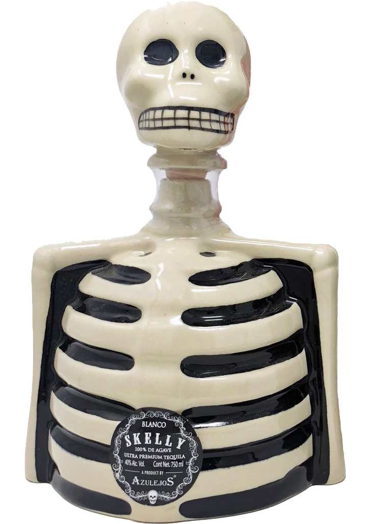 LOS AZULEJOS SKELLY TEQUILA BLANCO SKELETO 750ML Spirits