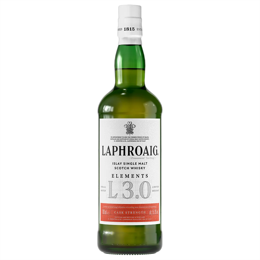 LAPHROAIG ELEMENTS SCOTCH SINGLE MALT CASK STRENGTH LIMITED RELEASE L 3.0 700ML