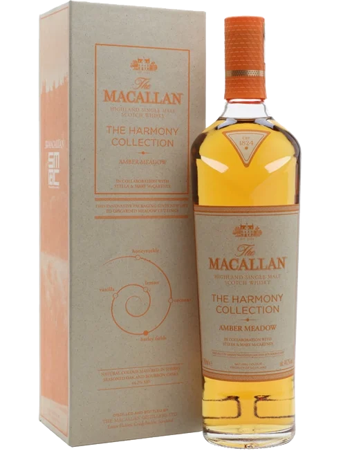 MACALLAN SCOTCH SINGLE MALT THE HARMONY AMBER MEADOW COLLECTION HIGHLAND 750ML LIQ