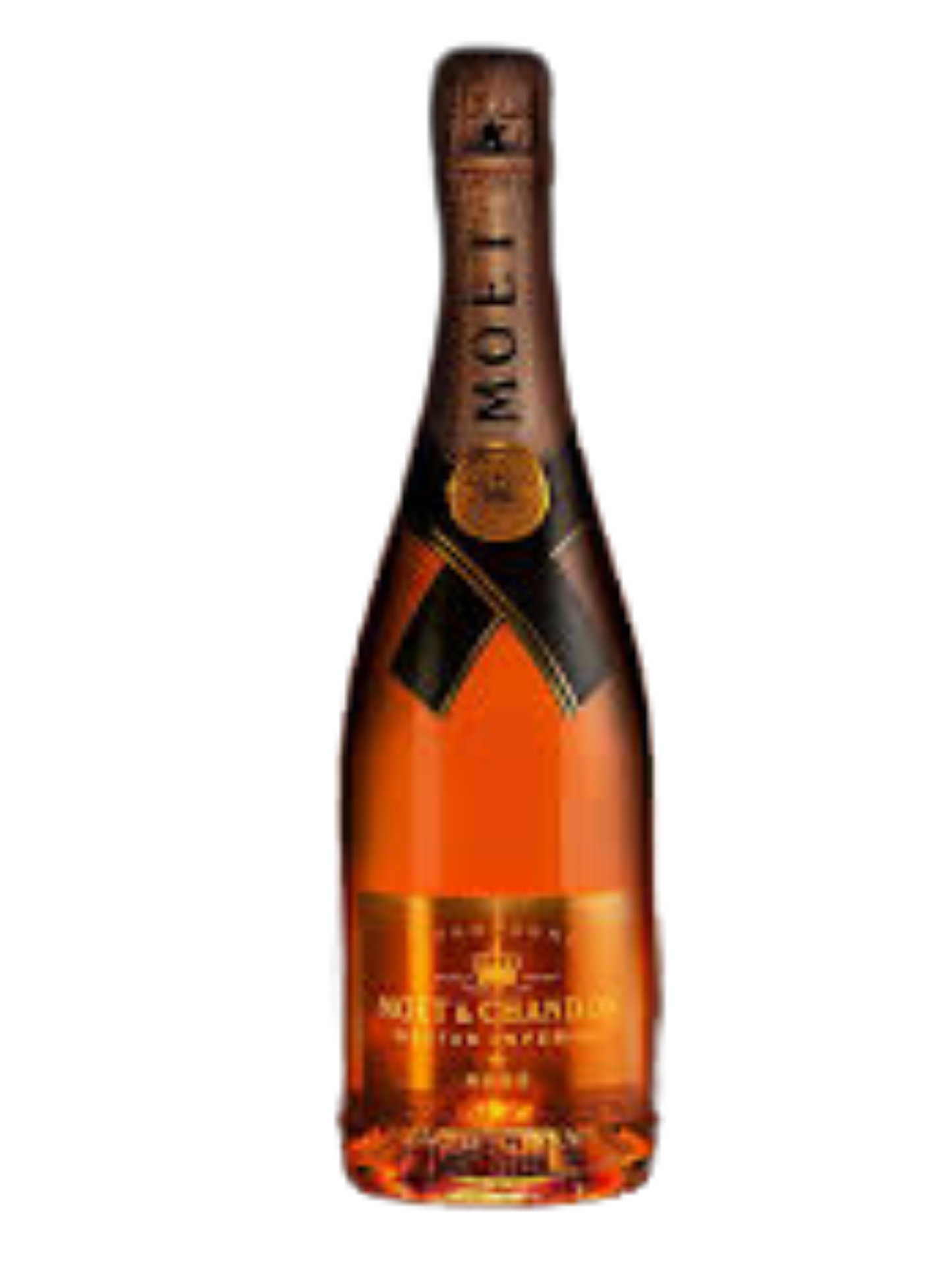 MOET & CHANDON CHAMPAGNE NECTAR IMPERIAL ROSE WOW LUMINATED LIMITED EDITION FRANCE 750ML