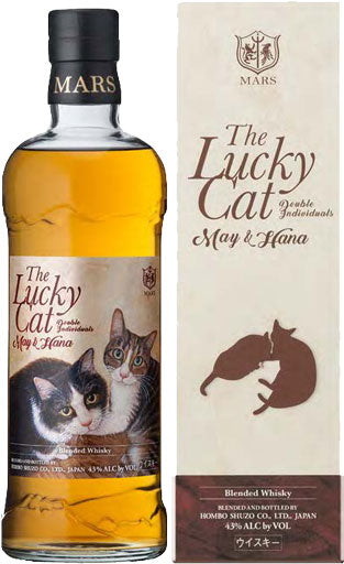 THE LUCKY CAT WHISKEY MAY & HANA JAPAN 700ML