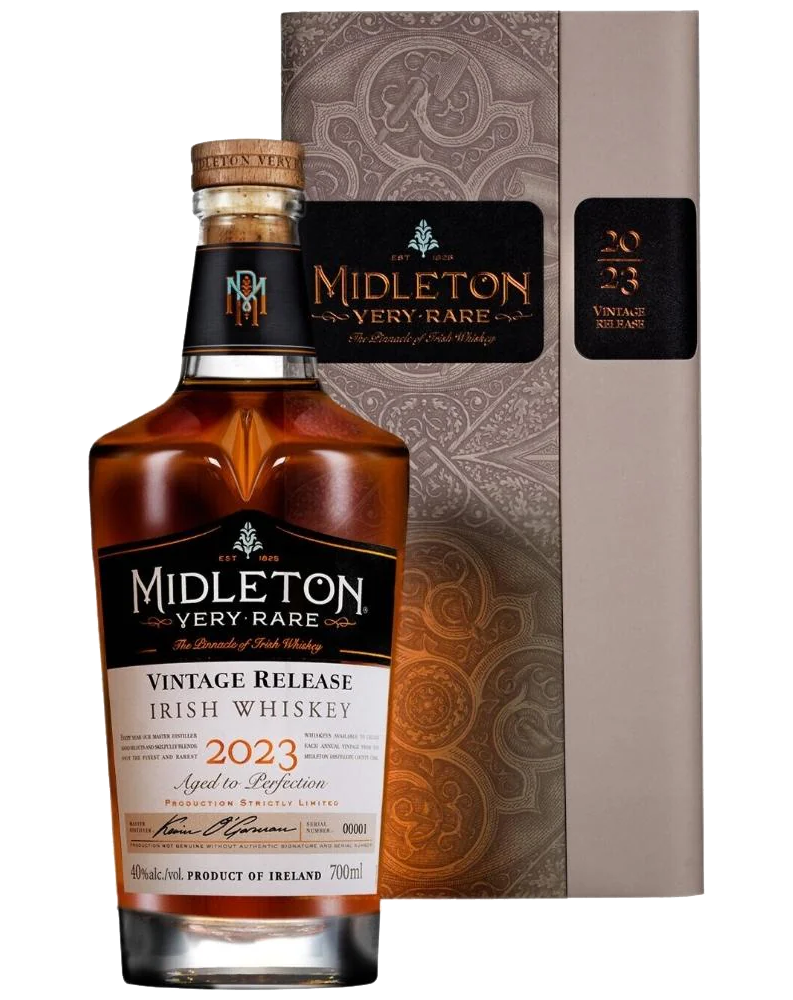 MIDLETON WHISKEY VERY RARE 2023 VINTAGE RELEASE IRISH 700ML LIQ