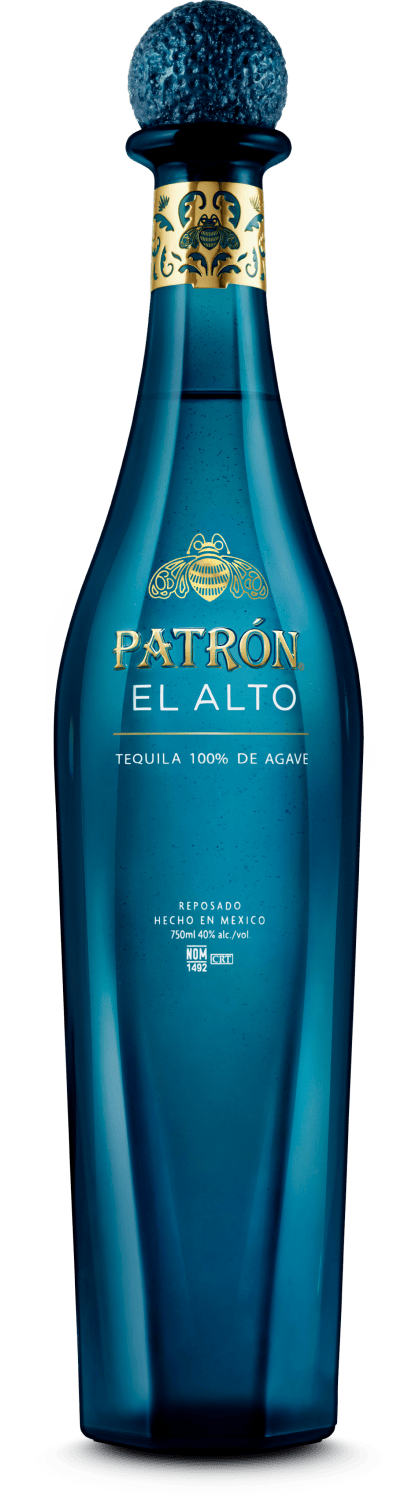 PATRON TEQUILA EL ALTO REPOSADO 50ML LIQ
