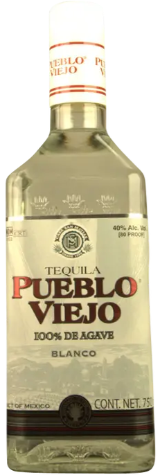 PUEBLO VIEJO TEQUILA BLANCO 750ML LIQ