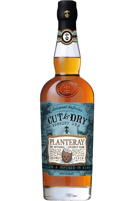 PLANTERAY RUM COCONUT CUT & DRY BARBADOS 700ML LIQ