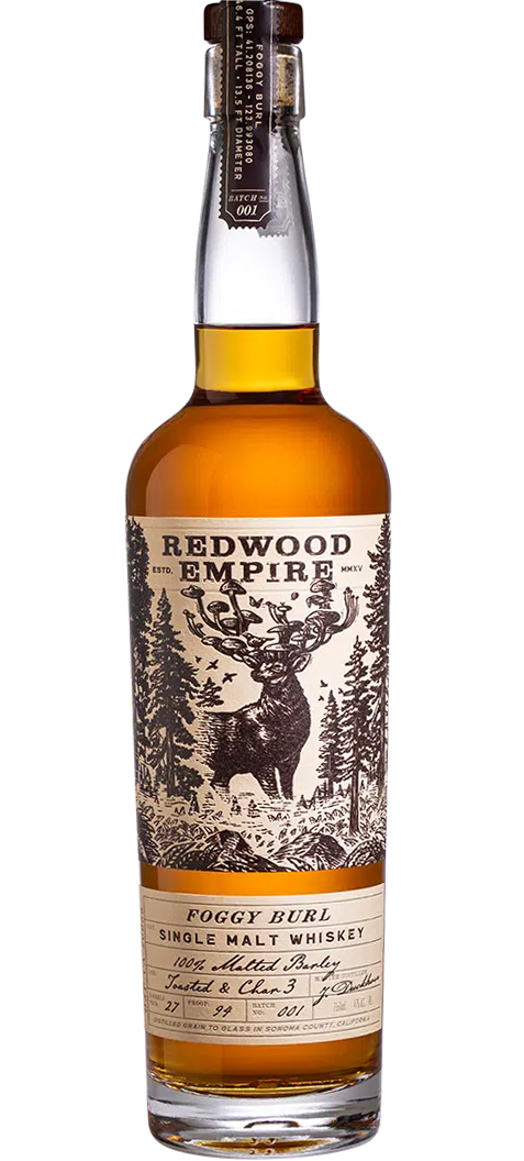 REDWOOD EMPIRE WHISKEY SINGLE MALT FOGGY BURL SMALL LOT SERIES CALIFORNIA 750ML LIQ