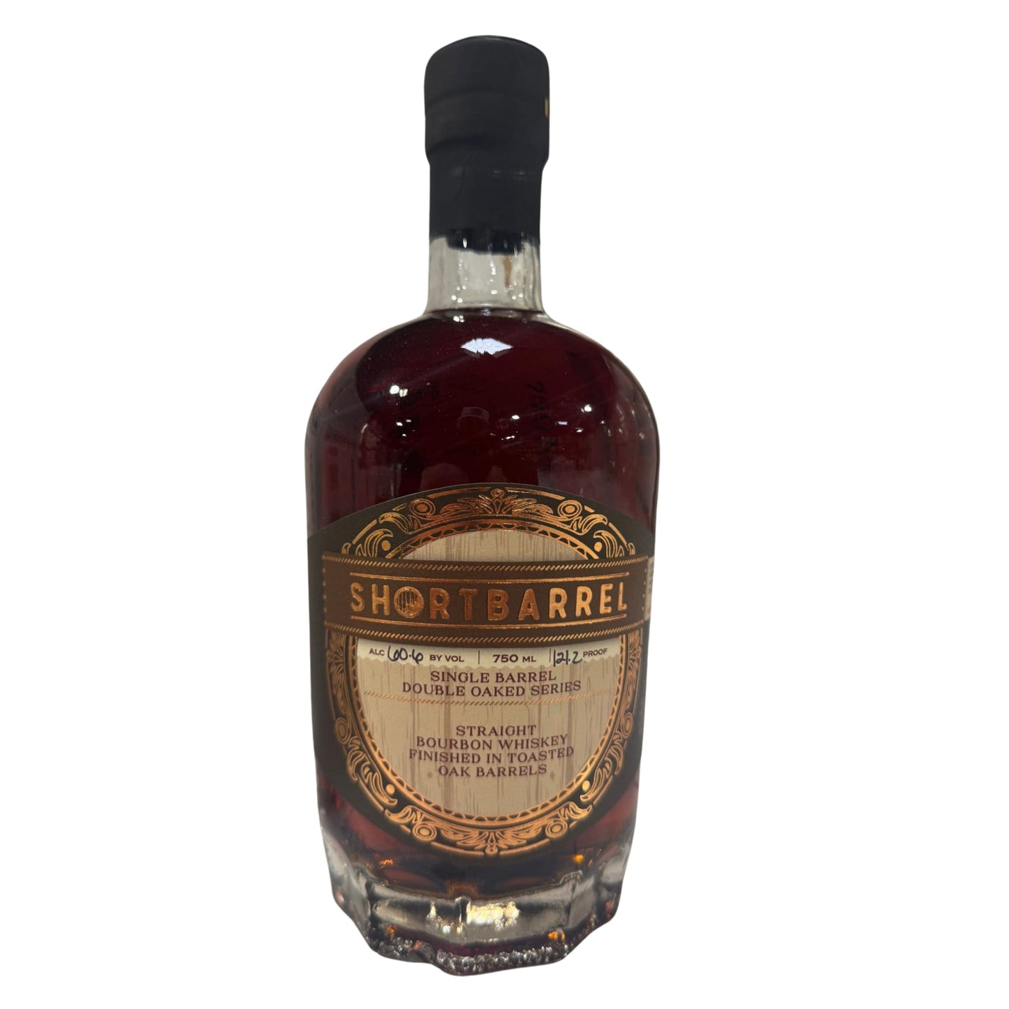 SHORTBARREL BOURBON STRAIGHT FINISHED IN TOASTED OAK BARRELS DOUBLE OAKED SERIES KENTUCKY 750ML LIQ
