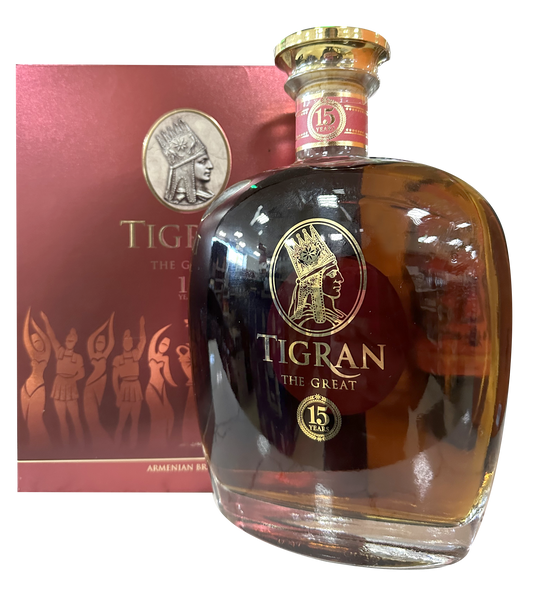 TIGRAN THE GREAT BRANDY ARMENIA 15YR 700ML - Remedy Liquor
